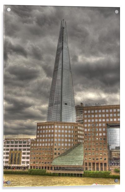 The Shard Skyscraper Acrylic by David French