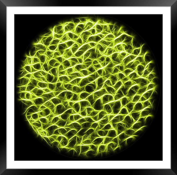 Electric Ball Framed Mounted Print by Mike Gorton