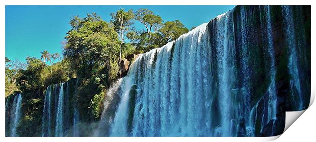 Iguazu Falls. Print by wendy pearson