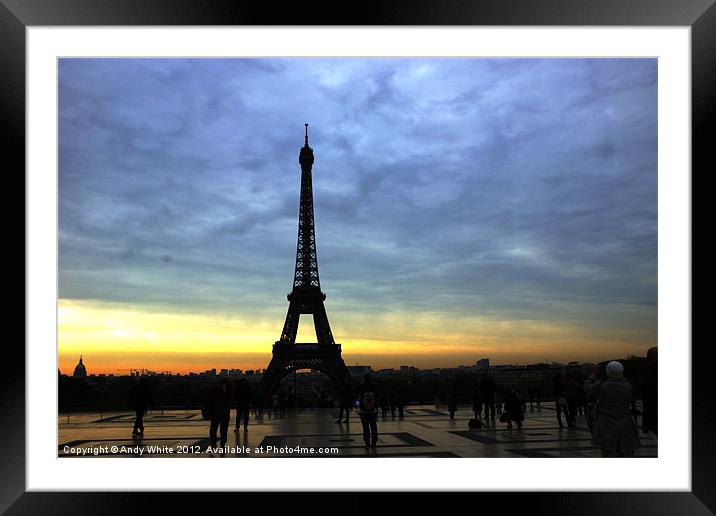 The Tower Framed Mounted Print by Andy White