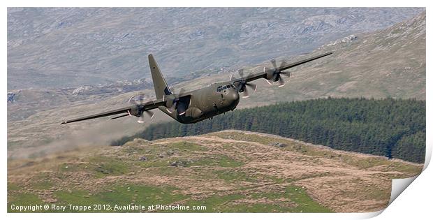Hercules C130 J Print by Rory Trappe