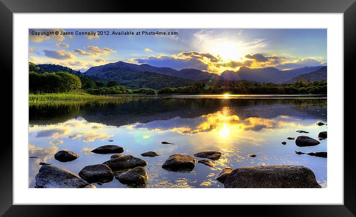 Elter Water Delights Framed Mounted Print by Jason Connolly