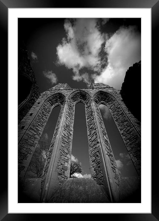 Inch Abbey Framed Mounted Print by pauline morris