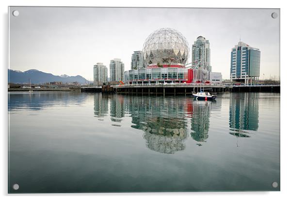 SCIENCE WORLD telus world of science vancouver bc  Acrylic by Andy Smy