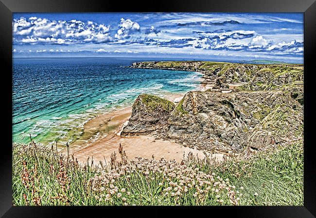 Bedruthan Framed Print by Paul Smith
