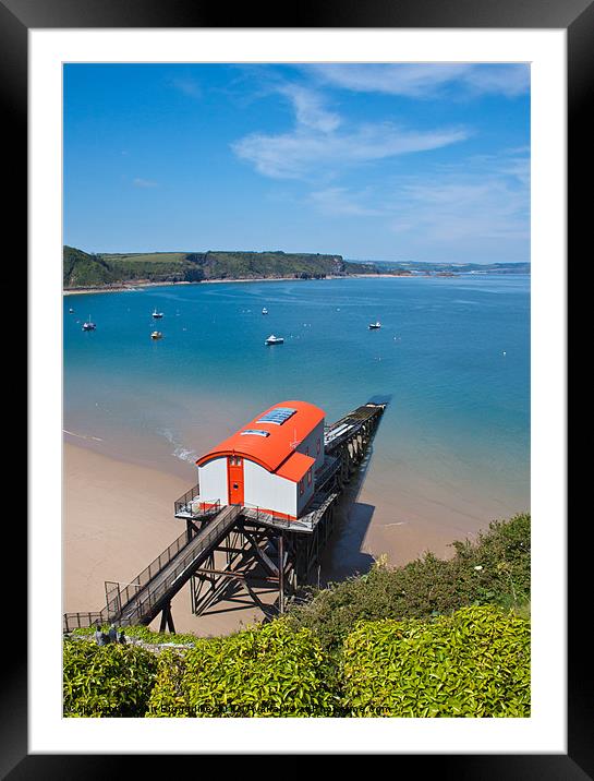 Tenby 2 Framed Mounted Print by John Biggadike