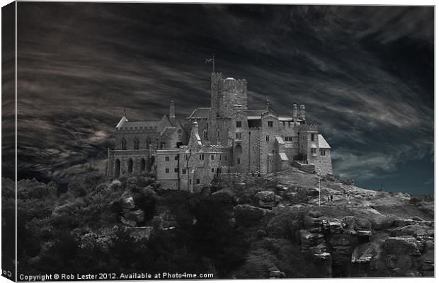 St Michaels Mount Canvas Print by Rob Lester