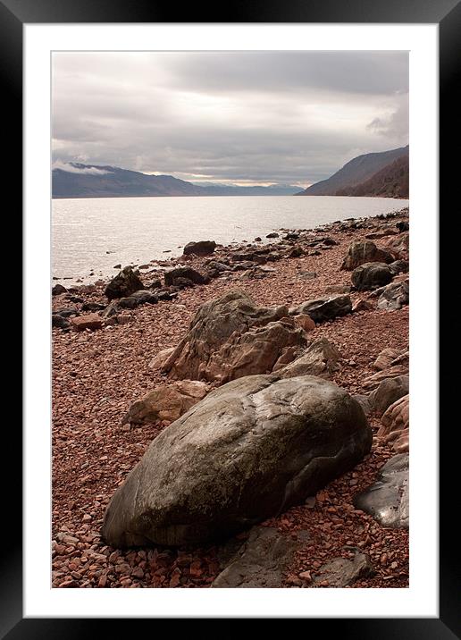 Morning over Loch Ness Framed Mounted Print by Ian Middleton