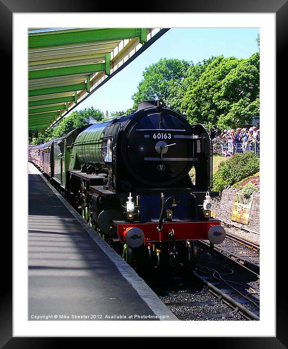 Tornado at Swanage Framed Mounted Print by Mike Streeter