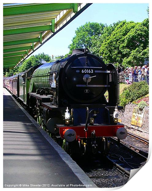 Tornado at Swanage Print by Mike Streeter