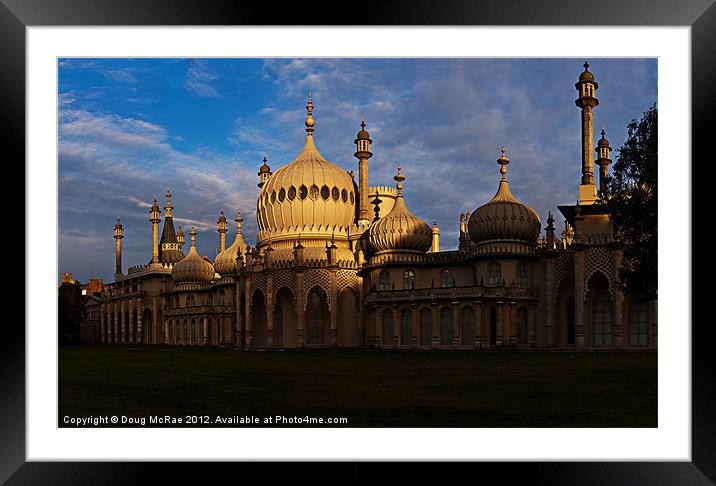 The Royal Pavilion Framed Mounted Print by Doug McRae