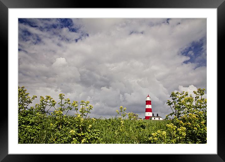 Happisburgh Lighthouse Framed Mounted Print by Paul Macro