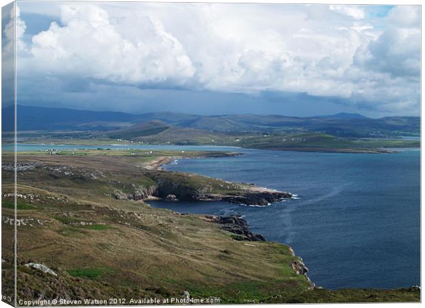 From Crohy Head Canvas Print by Steven Watson