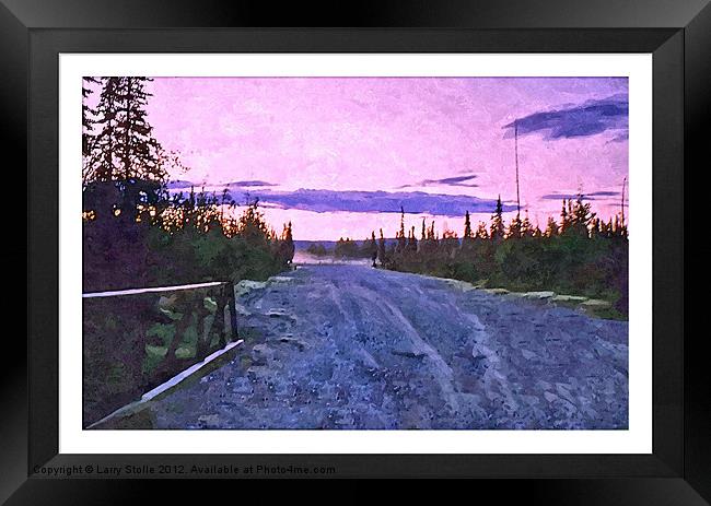 Alaska Framed Print by Larry Stolle