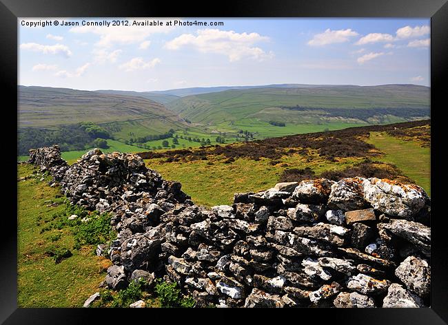 Littondale, Yorkshire Dales Framed Print by Jason Connolly