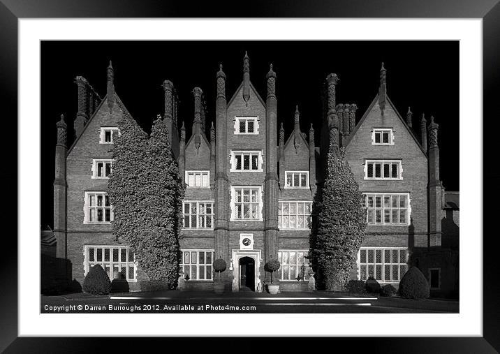 Dunston Hall Framed Mounted Print by Darren Burroughs