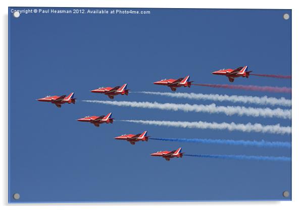 The Red Arrows Display Acrylic by P H