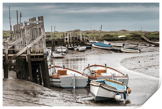 Morston Quay Print by Stephen Mole