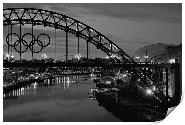 olympic bridge Print by Northeast Images