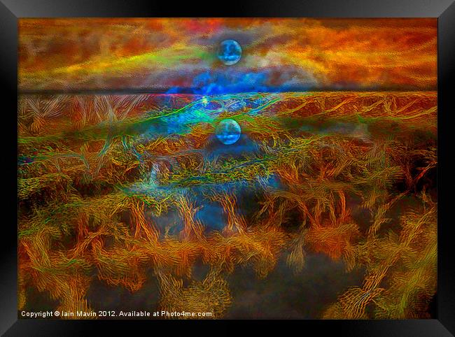 Alien Skies II Framed Print by Iain Mavin