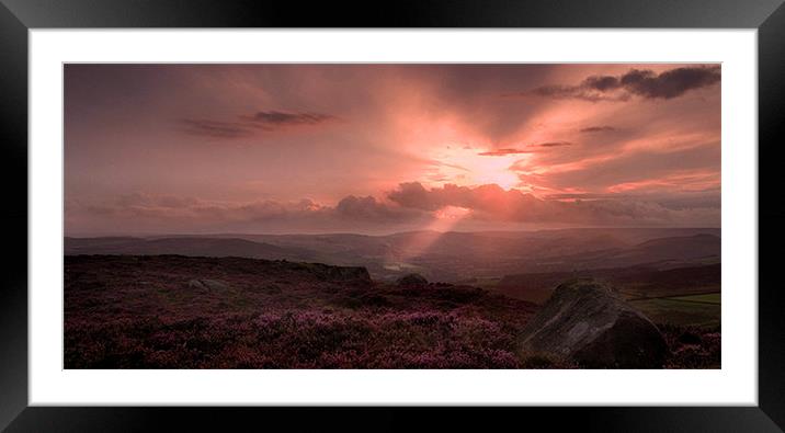 The Hope Valley Framed Mounted Print by Wayne Molyneux