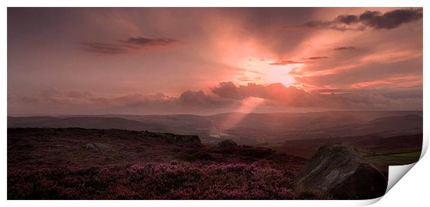 The Hope Valley Print by Wayne Molyneux