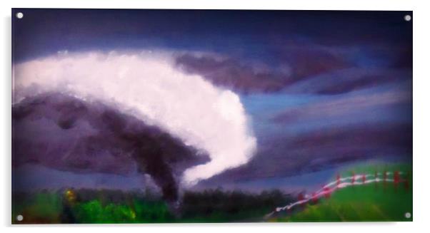 The Storm Acrylic by Sharmilla Kampfer