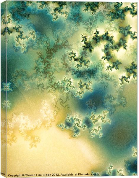 Nebula Canvas Print by Sharon Lisa Clarke