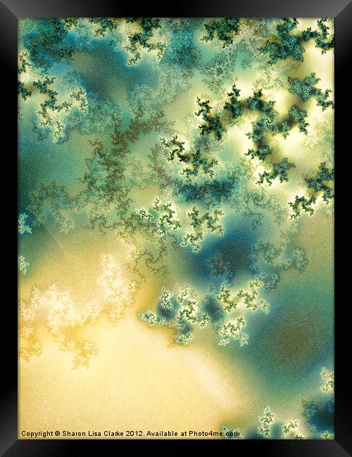Nebula Framed Print by Sharon Lisa Clarke