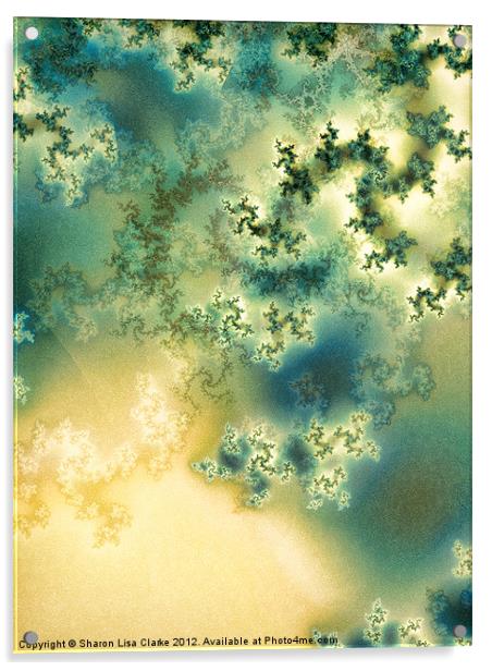 Nebula Acrylic by Sharon Lisa Clarke