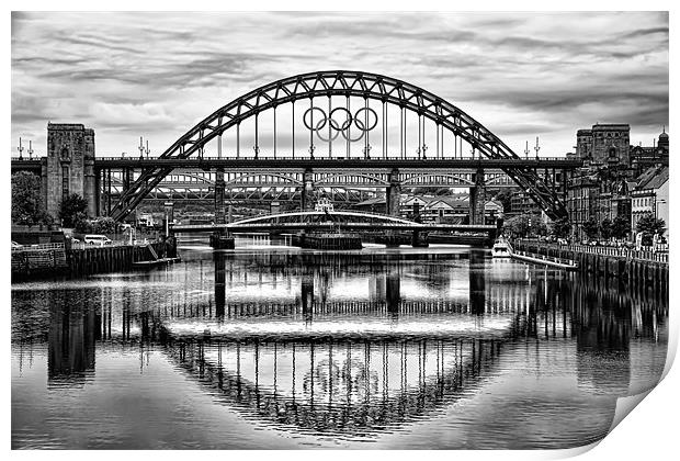olympic bridge Print by Northeast Images