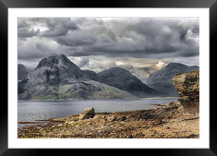 Elgol Framed Mounted Print by Fiona Messenger