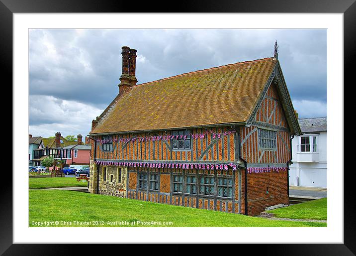 Moot Hall Aldeburgh Framed Mounted Print by Chris Thaxter