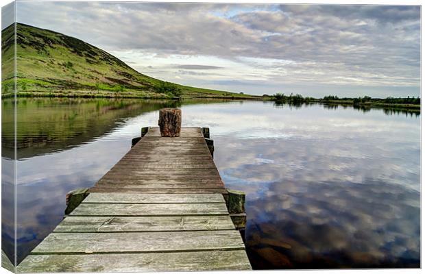 Cloud Reflections Canvas Print by Sam Smith