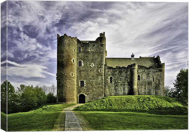 Doune Castle Stirlingshire Canvas Print by Buster Brown