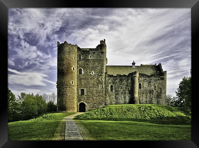 Doune Castle Stirlingshire Framed Print by Buster Brown