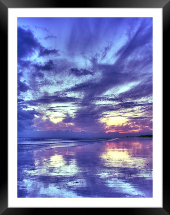 Sunset perfection Framed Mounted Print by Ian Jones