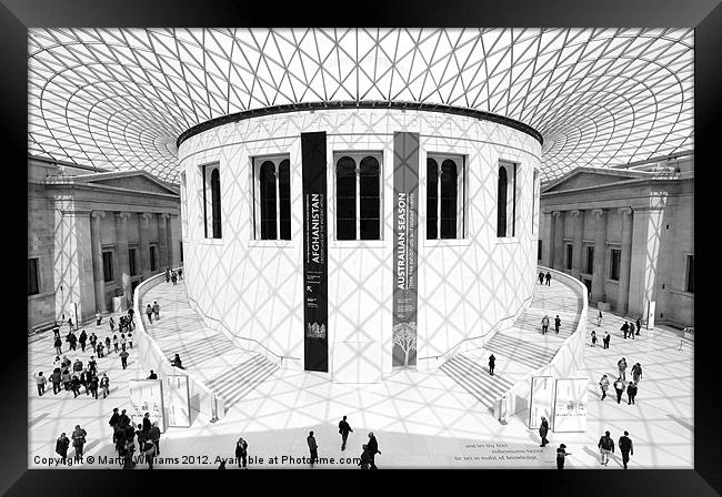 British Museum Framed Print by Martin Williams
