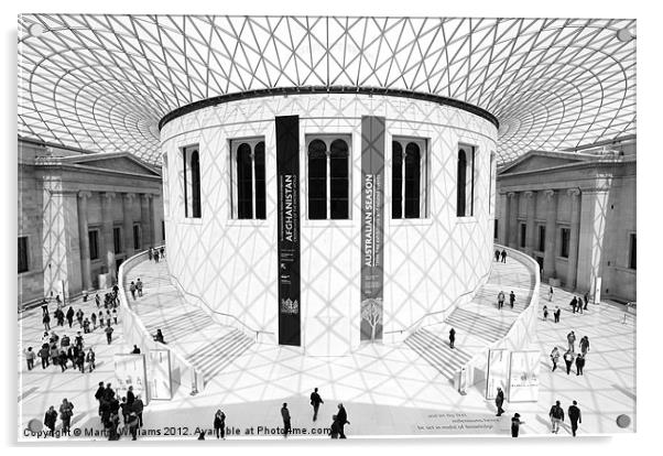 British Museum Acrylic by Martin Williams