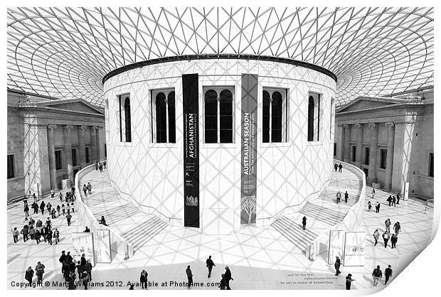 British Museum Print by Martin Williams