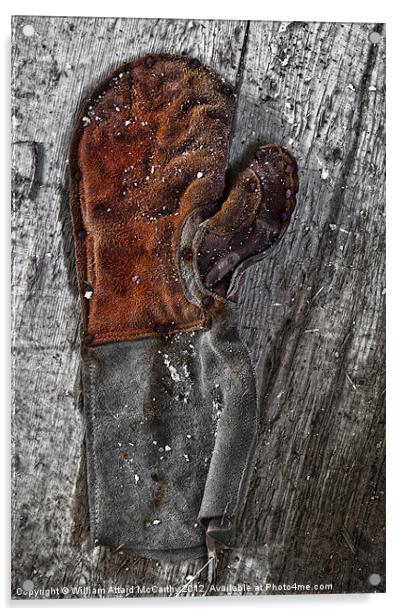 The Glove Acrylic by William AttardMcCarthy