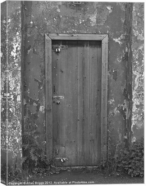 Doorway to the Past Canvas Print by Allan Briggs