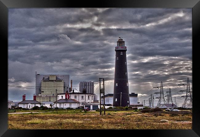 Beacon of Light Framed Print by Dawn Cox