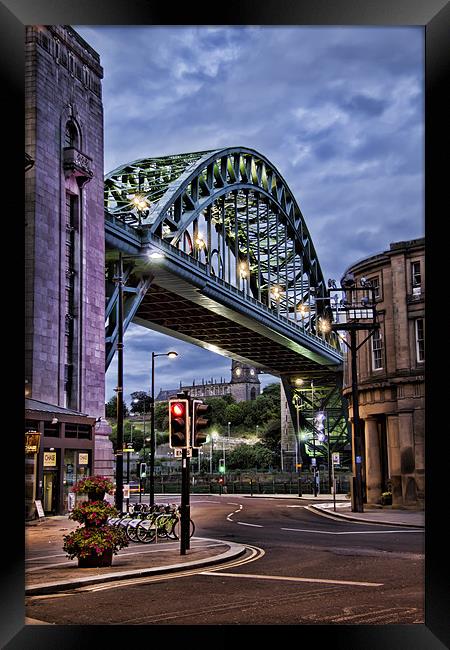Tyne Bridge Framed Print by Northeast Images