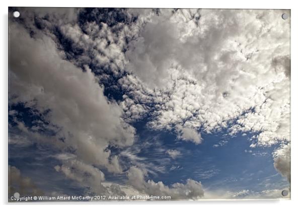 Cloudscape Acrylic by William AttardMcCarthy