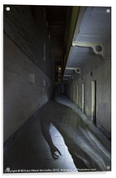 Haunted Prisons Acrylic by William AttardMcCarthy