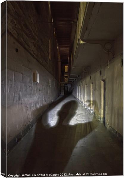 Haunted Prisons Canvas Print by William AttardMcCarthy