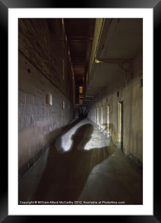 Haunted Prisons Framed Mounted Print by William AttardMcCarthy
