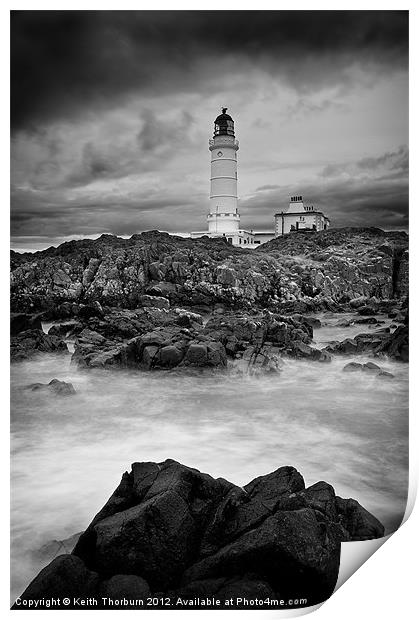 Corsewell Lighthouse Print by Keith Thorburn EFIAP/b