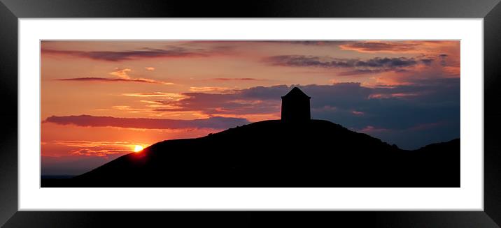 Burton Dassett Beacon Framed Mounted Print by Phil Clements